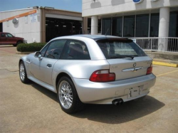 2002 BMW Z3 Coupe in Titanium Silver Metallic over Extended Dream Red