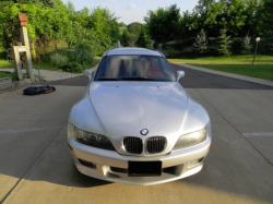 2002 BMW Z3 Coupe in Titanium Silver Metallic over Extended Dream Red