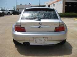 2002 BMW Z3 Coupe in Titanium Silver Metallic over Extended Dream Red