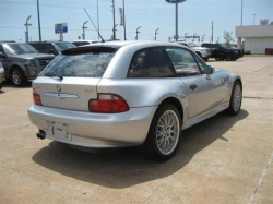 2002 BMW Z3 Coupe in Titanium Silver Metallic over Extended Dream Red