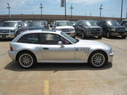 2002 BMW Z3 Coupe in Titanium Silver Metallic over Extended Dream Red