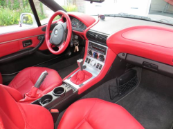 2002 BMW Z3 Coupe in Titanium Silver Metallic over Extended Dream Red