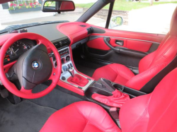 2002 BMW Z3 Coupe in Titanium Silver Metallic over Extended Dream Red