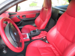 2002 BMW Z3 Coupe in Titanium Silver Metallic over Extended Dream Red