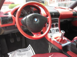 2002 BMW Z3 Coupe in Titanium Silver Metallic over Extended Dream Red