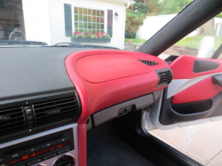 2002 BMW Z3 Coupe in Titanium Silver Metallic over Extended Dream Red