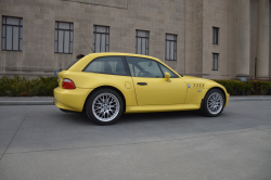 2002 BMW Z3 Coupe in Dakar Yellow 2 over Walnut