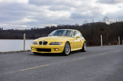 2002 BMW Z3 Coupe in Dakar Yellow 2 over Walnut