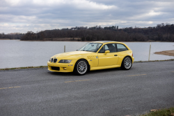 2002 BMW Z3 Coupe in Dakar Yellow 2 over Walnut