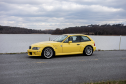 2002 BMW Z3 Coupe in Dakar Yellow 2 over Walnut