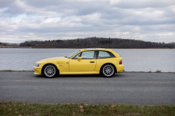 2002 BMW Z3 Coupe in Dakar Yellow 2 over Walnut