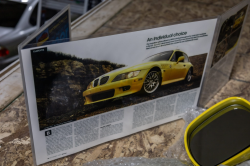 2002 BMW Z3 Coupe in Dakar Yellow 2 over Walnut