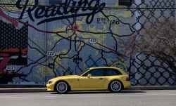 2002 BMW Z3 Coupe in Dakar Yellow 2 over Walnut