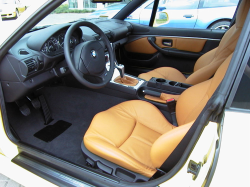 2002 BMW Z3 Coupe in Dakar Yellow 2 over Walnut