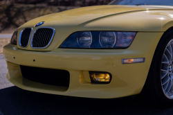 2002 BMW Z3 Coupe in Dakar Yellow 2 over Walnut