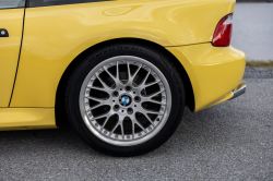 2002 BMW Z3 Coupe in Dakar Yellow 2 over Walnut