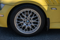 2002 BMW Z3 Coupe in Dakar Yellow 2 over Walnut