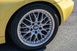 2002 BMW Z3 Coupe in Dakar Yellow 2 over Walnut