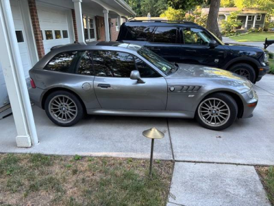 2002 BMW Z3 Coupe in Sterling Gray Metallic over Black