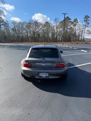2002 BMW Z3 Coupe in Sterling Gray Metallic over Black