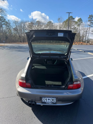 2002 BMW Z3 Coupe in Sterling Gray Metallic over Black
