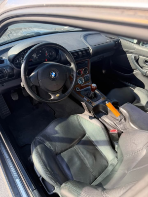 2002 BMW Z3 Coupe in Sterling Gray Metallic over Black