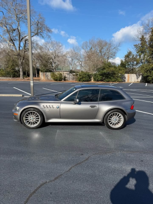 2002 BMW Z3 Coupe in Sterling Gray Metallic over Black