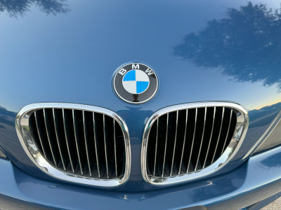 2001 BMW Z3 Coupe in Topaz Blue Metallic over Topaz Blue