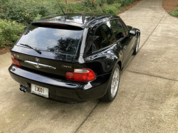 2001 BMW Z3 Coupe in Jet Black 2 over Walnut