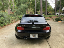 2001 BMW Z3 Coupe in Jet Black 2 over Walnut