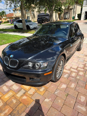 2001 BMW Z3 Coupe in Jet Black 2 over Walnut