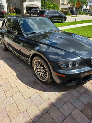 2001 BMW Z3 Coupe in Jet Black 2 over Walnut