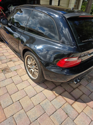 2001 BMW Z3 Coupe in Jet Black 2 over Walnut