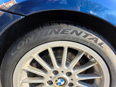 2001 BMW Z3 Coupe in Topaz Blue Metallic over Extended Beige