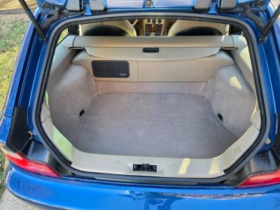 2001 BMW Z3 Coupe in Topaz Blue Metallic over Extended Beige