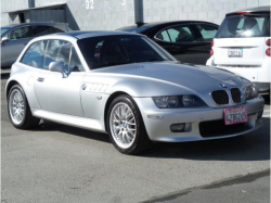 2001 BMW Z3 Coupe in Titanium Silver Metallic over Black