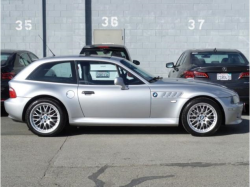 2001 BMW Z3 Coupe in Titanium Silver Metallic over Black