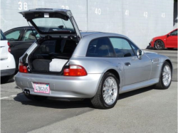 2001 BMW Z3 Coupe in Titanium Silver Metallic over Black