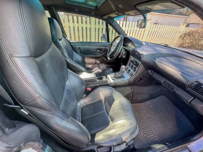 2001 BMW Z3 Coupe in Titanium Silver Metallic over Black