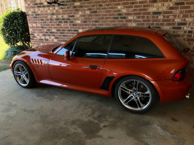 2001 BMW Z3 Coupe in Cosmos Black Metallic over Black
