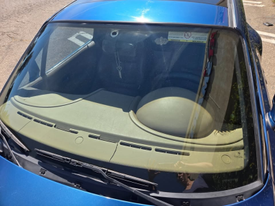 2001 BMW Z3 Coupe in Topaz Blue Metallic over E36 Sand Beige