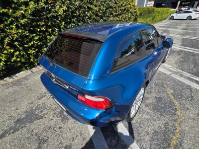 2001 BMW Z3 Coupe in Topaz Blue Metallic over E36 Sand Beige