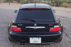 2001 BMW Z3 Coupe in Cosmos Black Metallic over Black