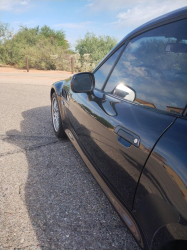 2001 BMW Z3 Coupe in Cosmos Black Metallic over Black