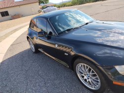 2001 BMW Z3 Coupe in Cosmos Black Metallic over Black