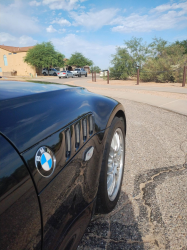 2001 BMW Z3 Coupe in Cosmos Black Metallic over Black