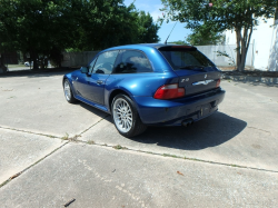 2001 BMW Z3 Coupe in Topaz Blue Metallic over E36 Sand Beige