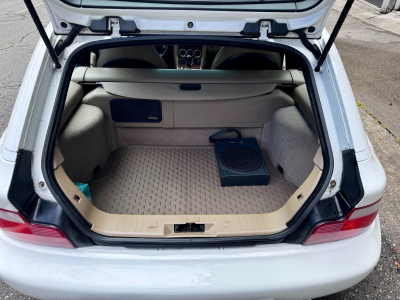 2001 BMW Z3 Coupe in Alpine White 3 over E36 Sand Beige