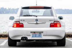 2001 BMW Z3 Coupe in Alpine White 3 over E36 Sand Beige