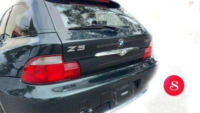 2001 BMW Z3 Coupe in Oxford Green Metallic over E36 Sand Beige